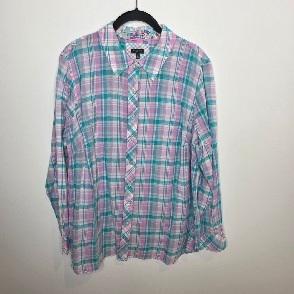 Talbots‎ Button Up Womens 1X